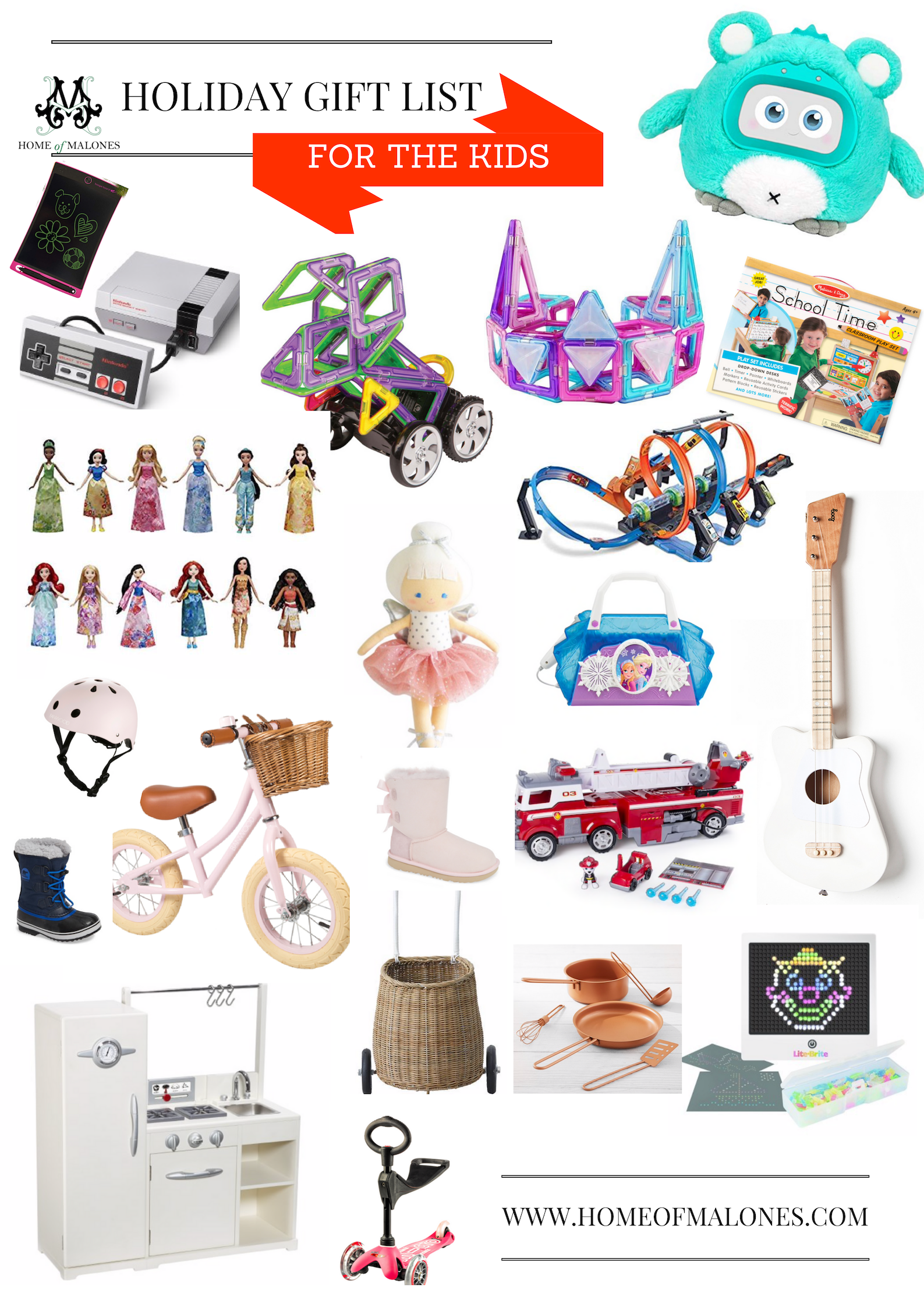 Gift List for the KIDS