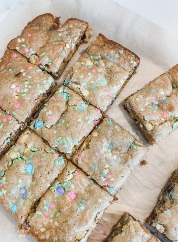 Spring Blondies
