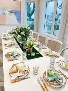tennis tablescape