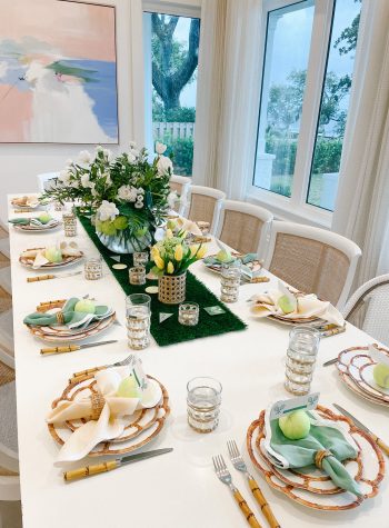 tennis tablescape