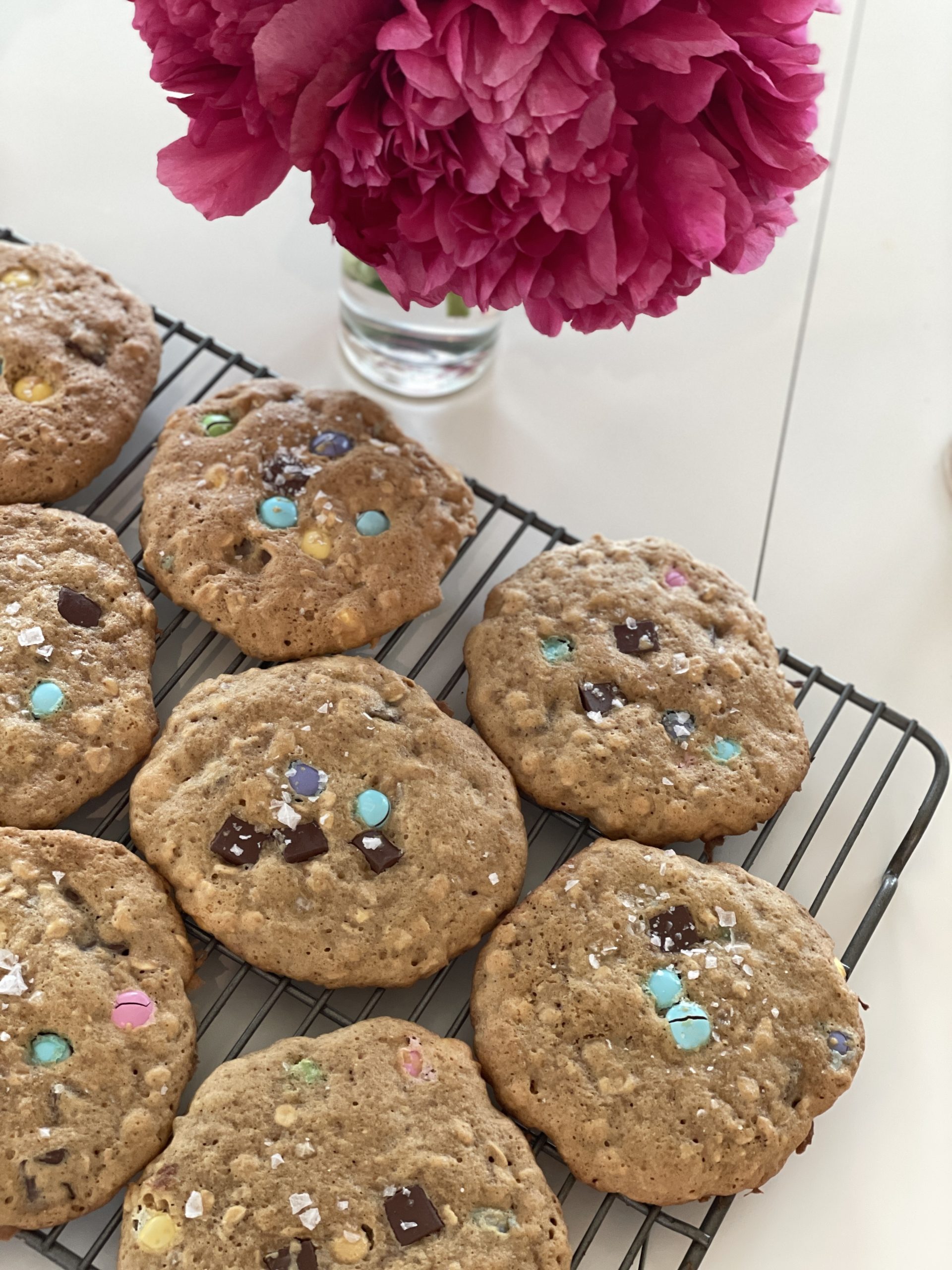 healthy monster cookies