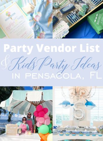 Party Vendor List for Pensacola