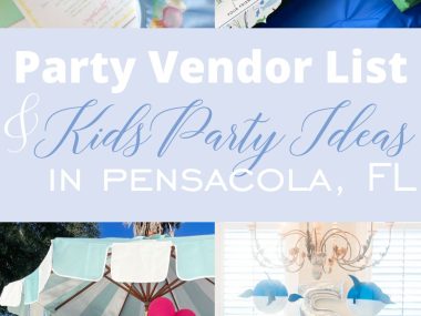 Party Vendor List for Pensacola