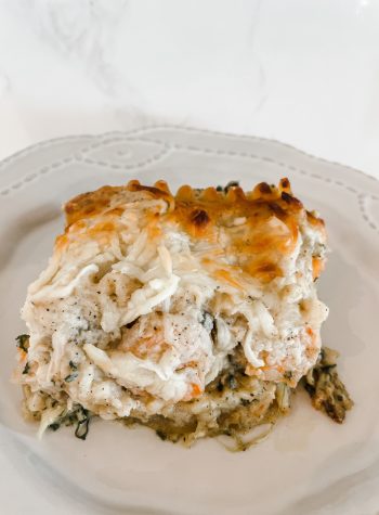Shrimp and Crabmeat Seafood Lasagna