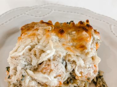Shrimp and Crabmeat Seafood Lasagna