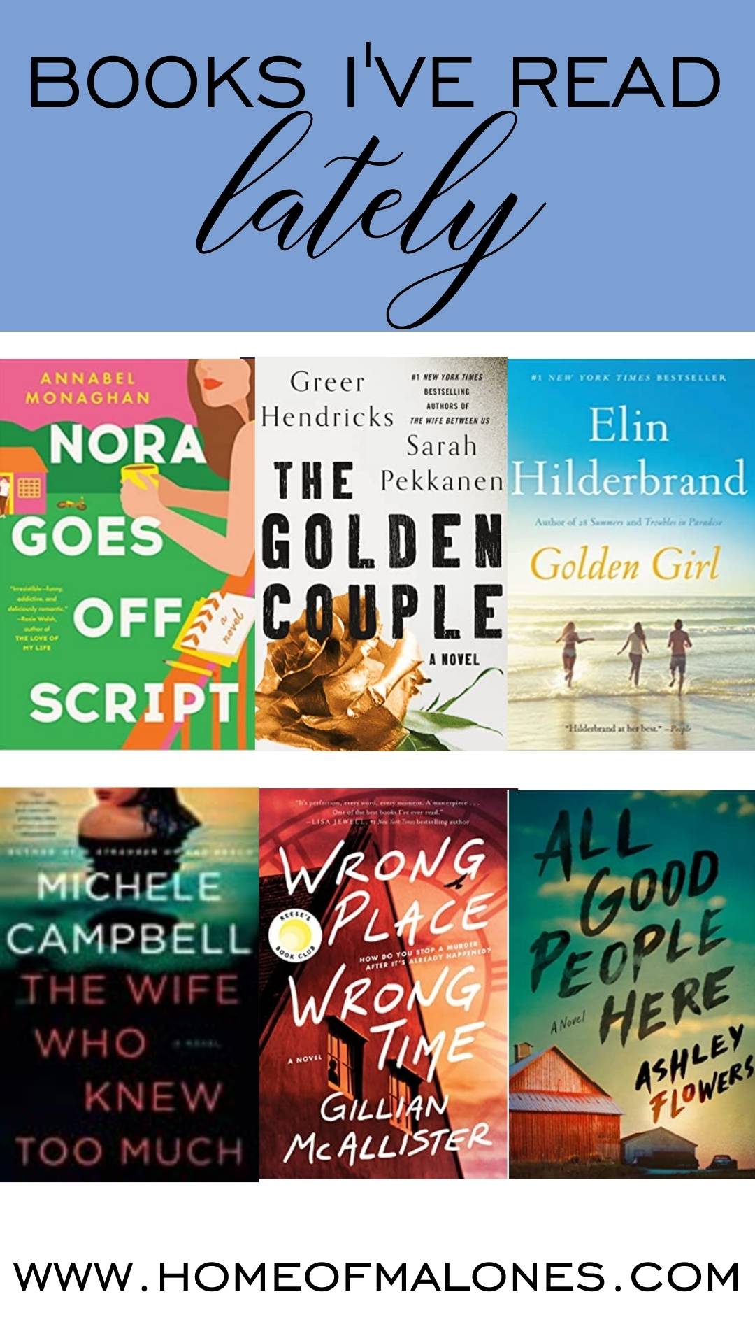 BOOKS I'VE READ
