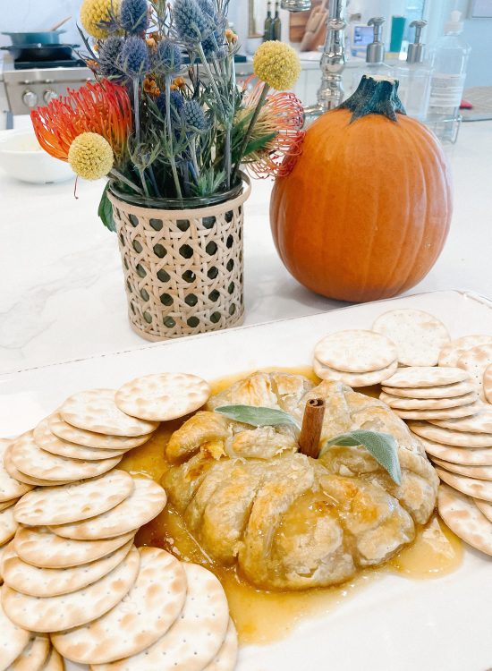 Pumpkin Baked Brie