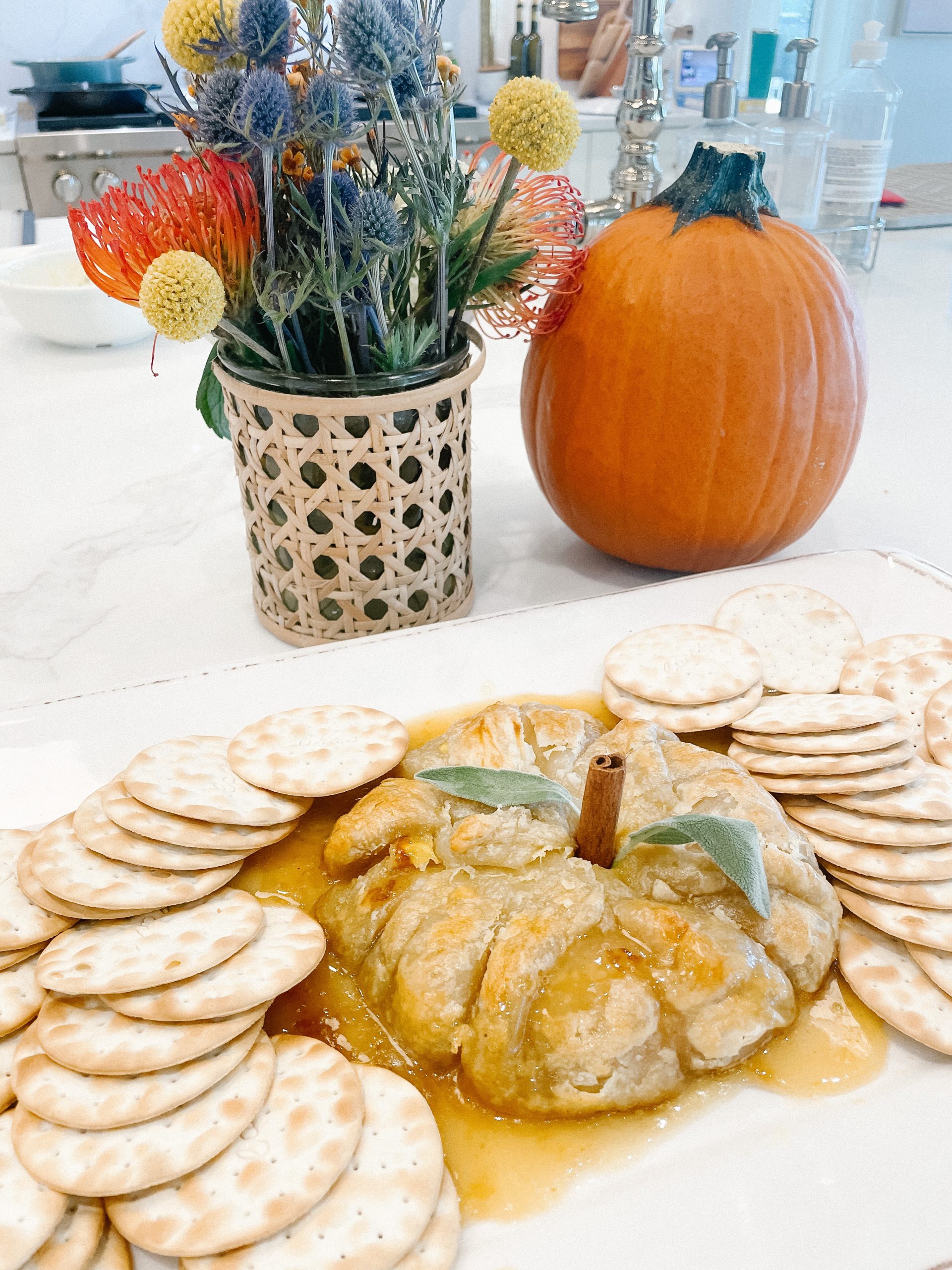 Pumpkin Baked Brie