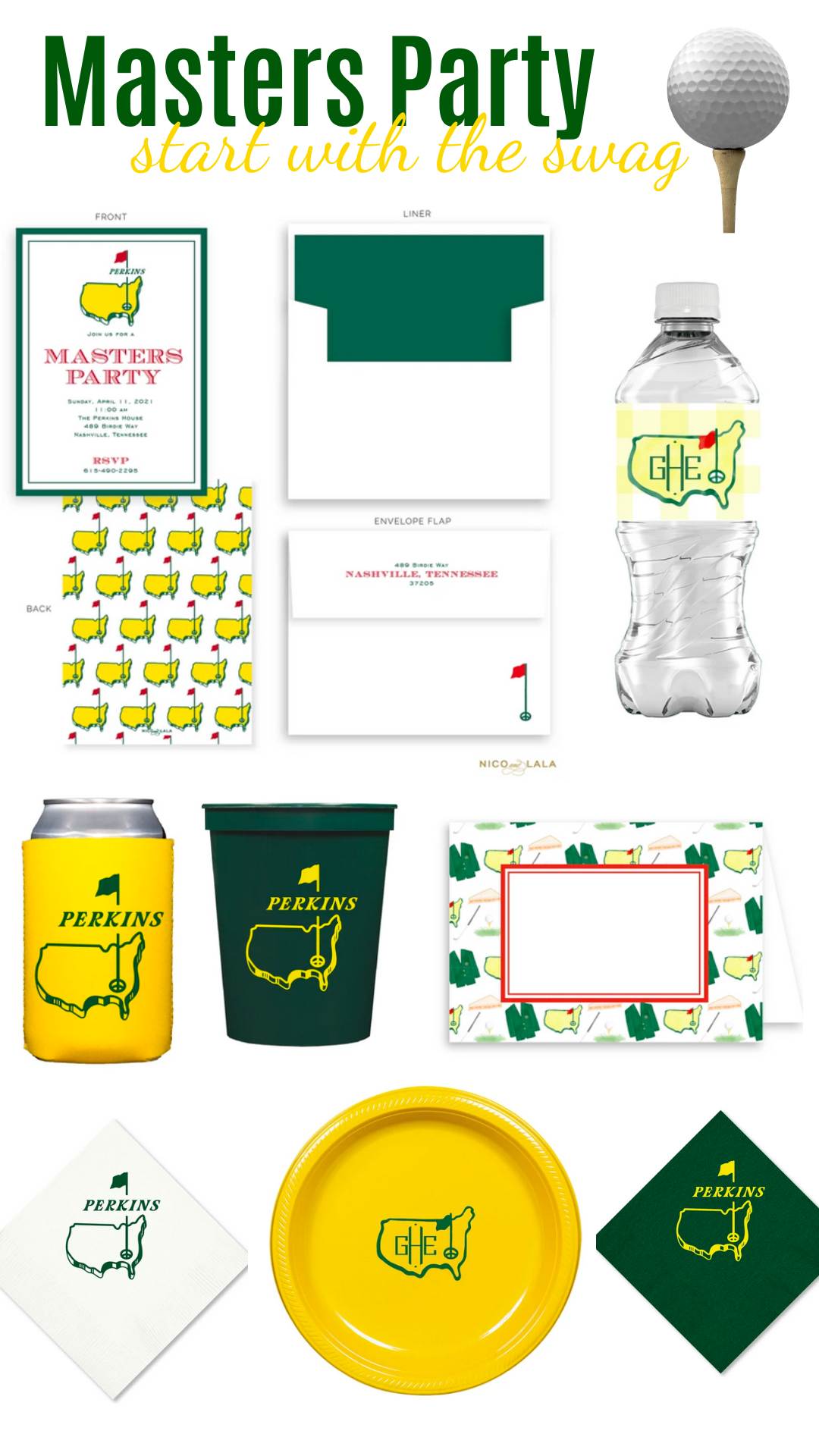 Throw a Masters Party
