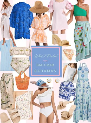 What I packed for Baha Mar