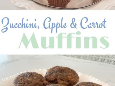 Zucchini, Apple & Carrot Muffins
