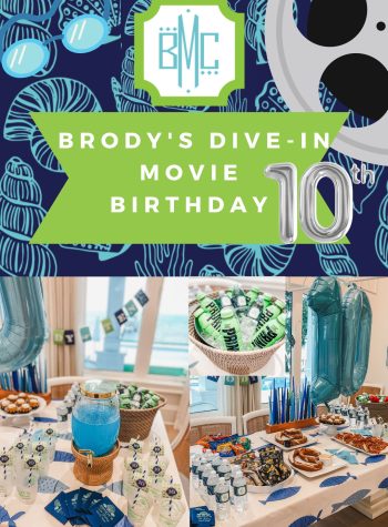 Brodys Dive-In Movie 10th Birthday Party-3