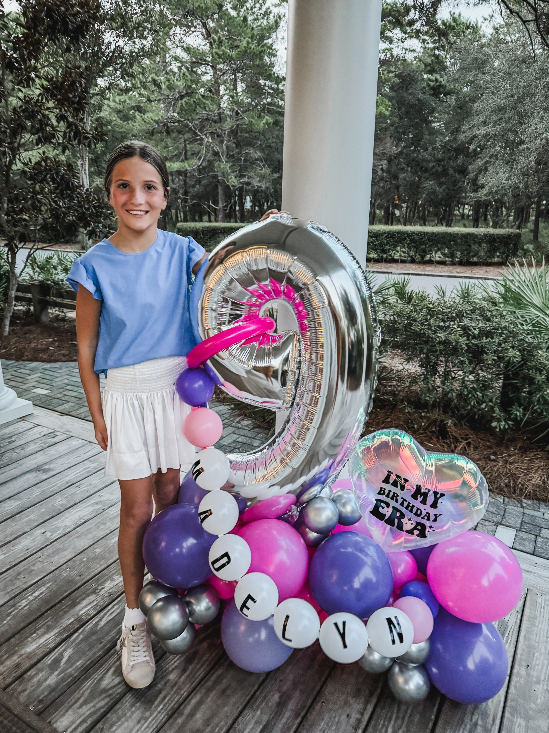 Madelyn's 9th Watercolor Birthday - Home of Malones
