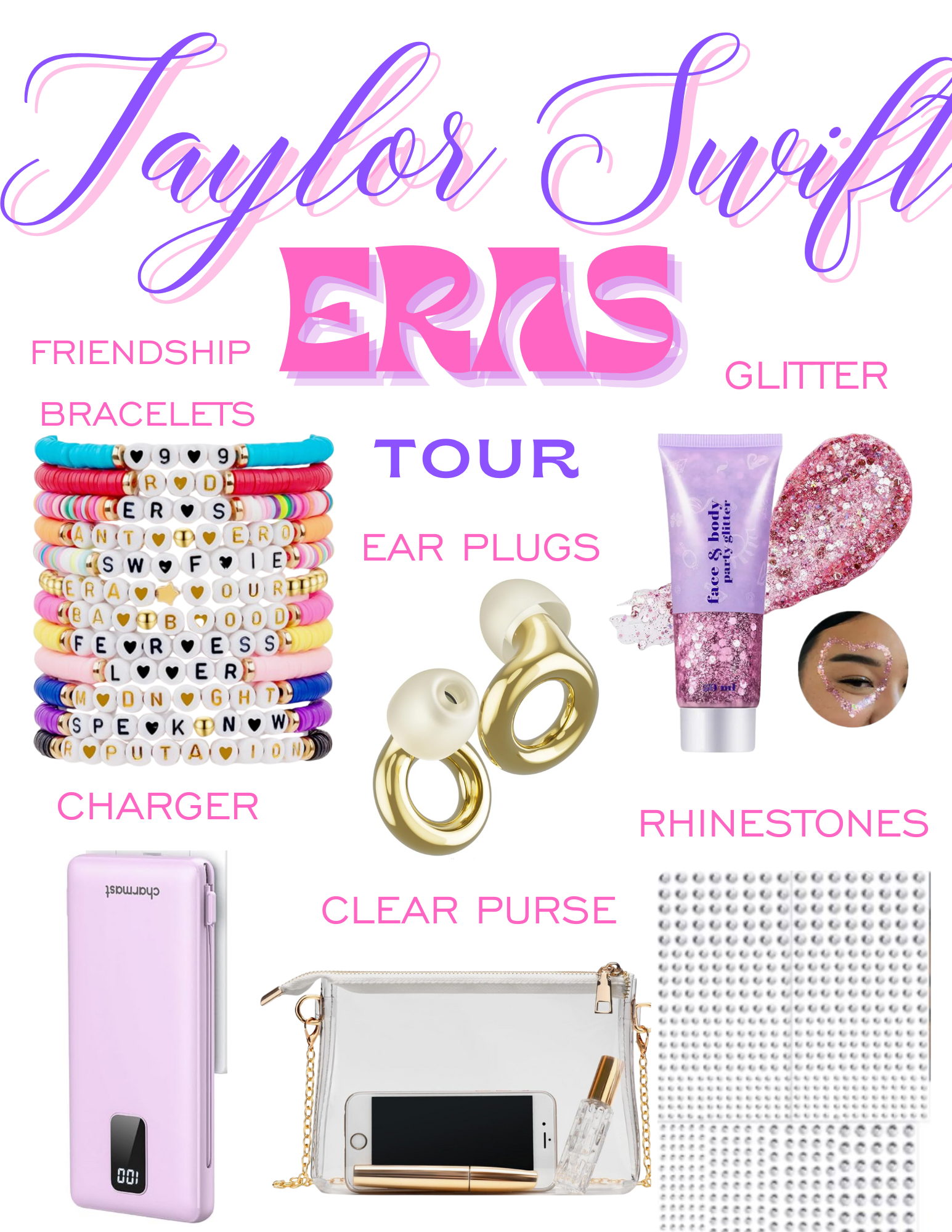 What to bring to Taylor Swift Concert