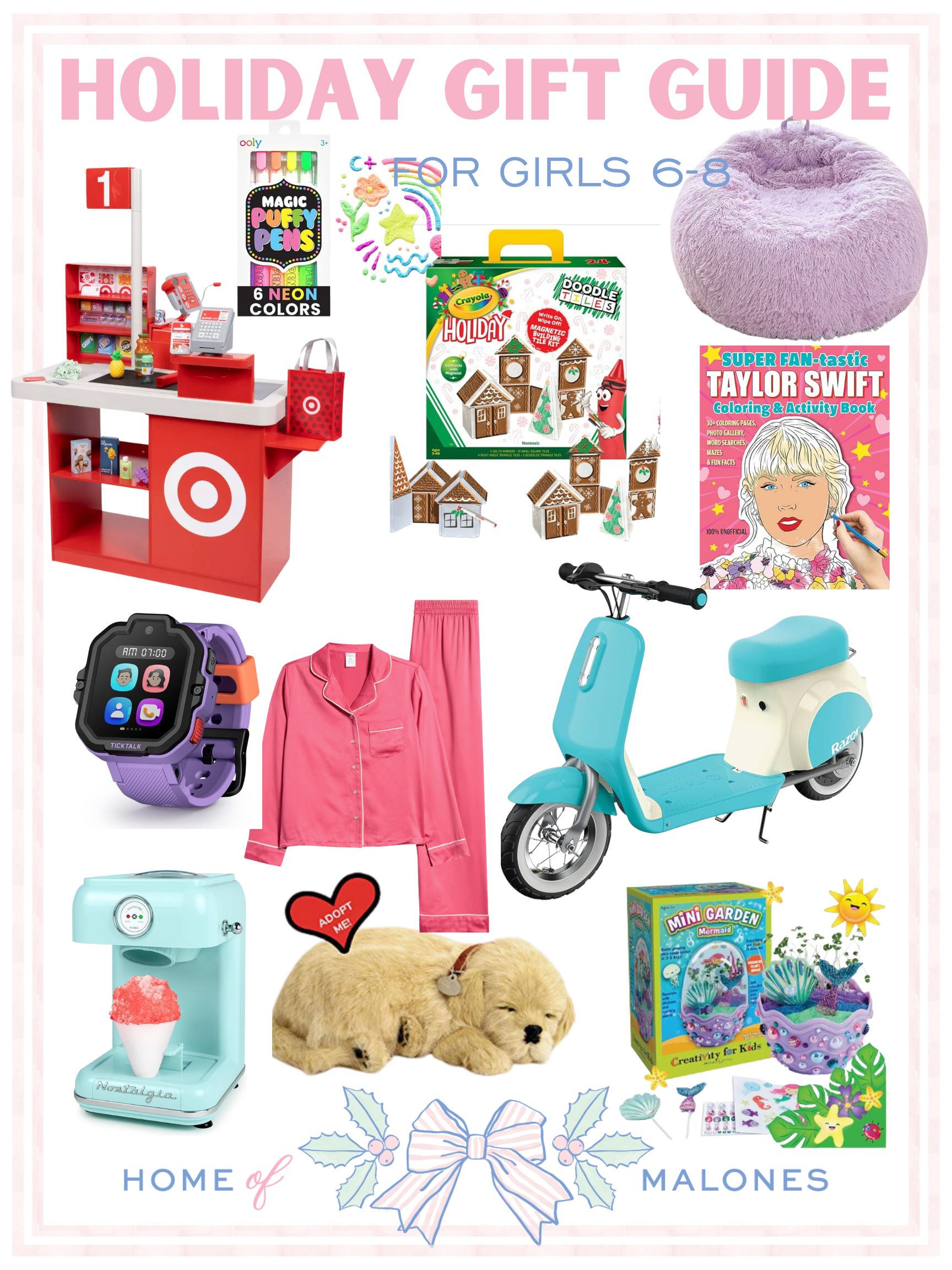 holiday gift guide for girls