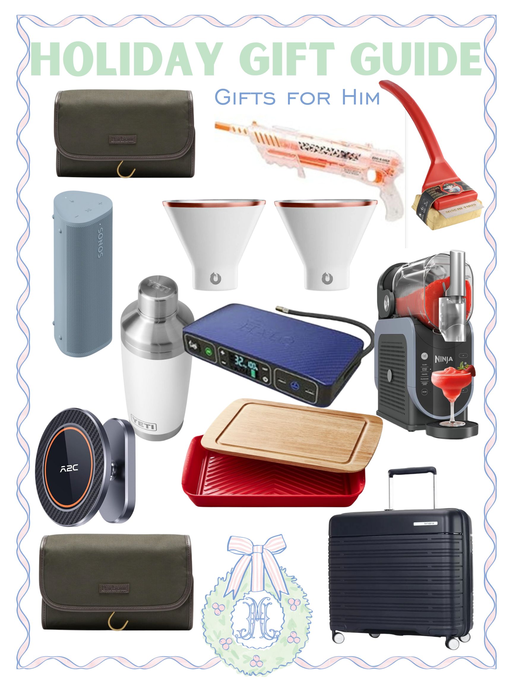 holiday gift guide for him
