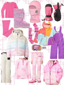 Girls ski clothes