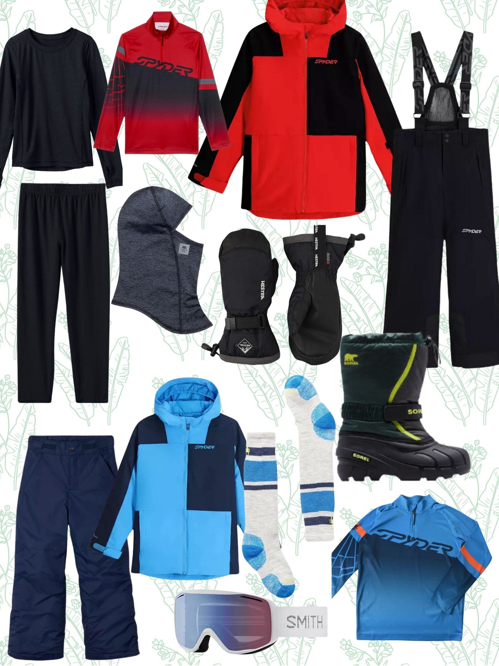 boys ski clothes