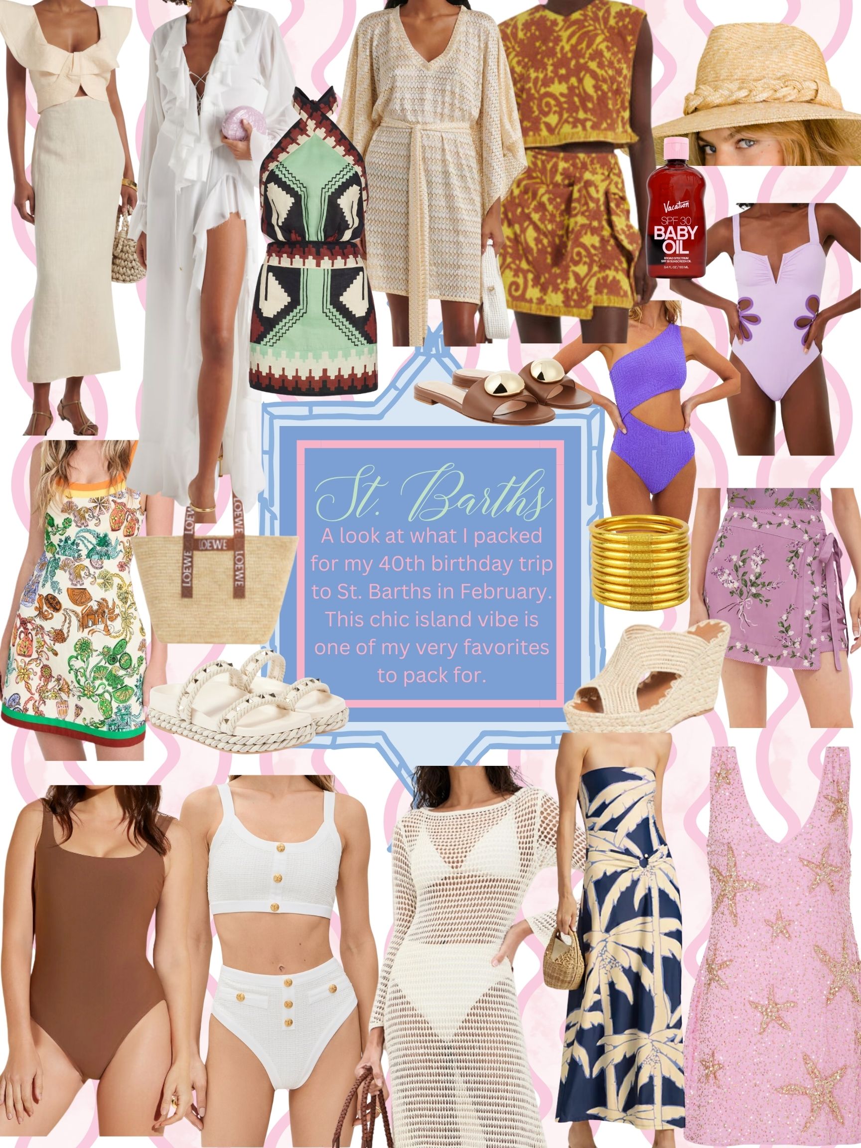 What I Packed for St. Barths