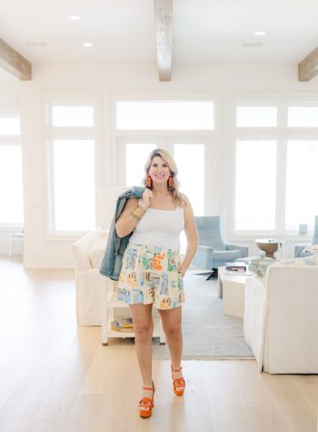 how to style linen shorts