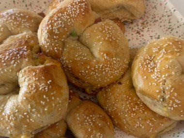salami crescent roll ups