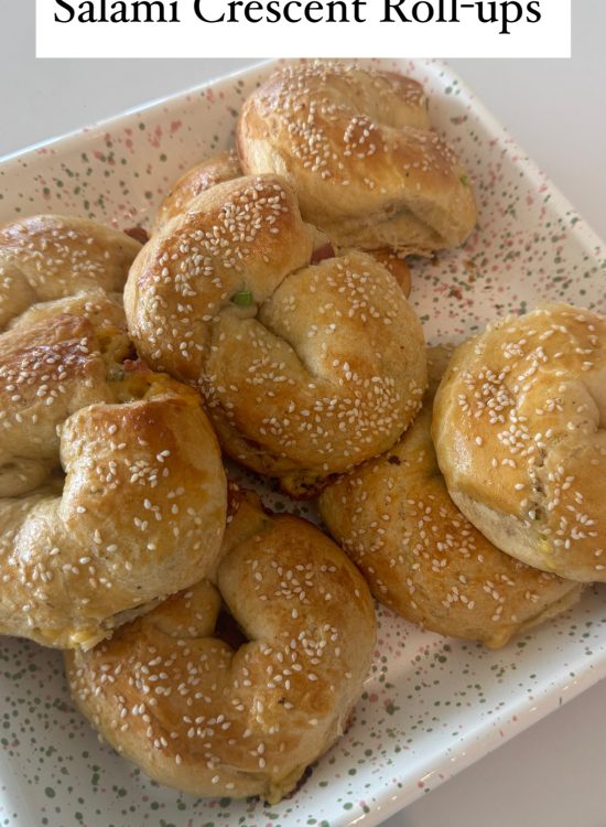 salami crescent roll ups