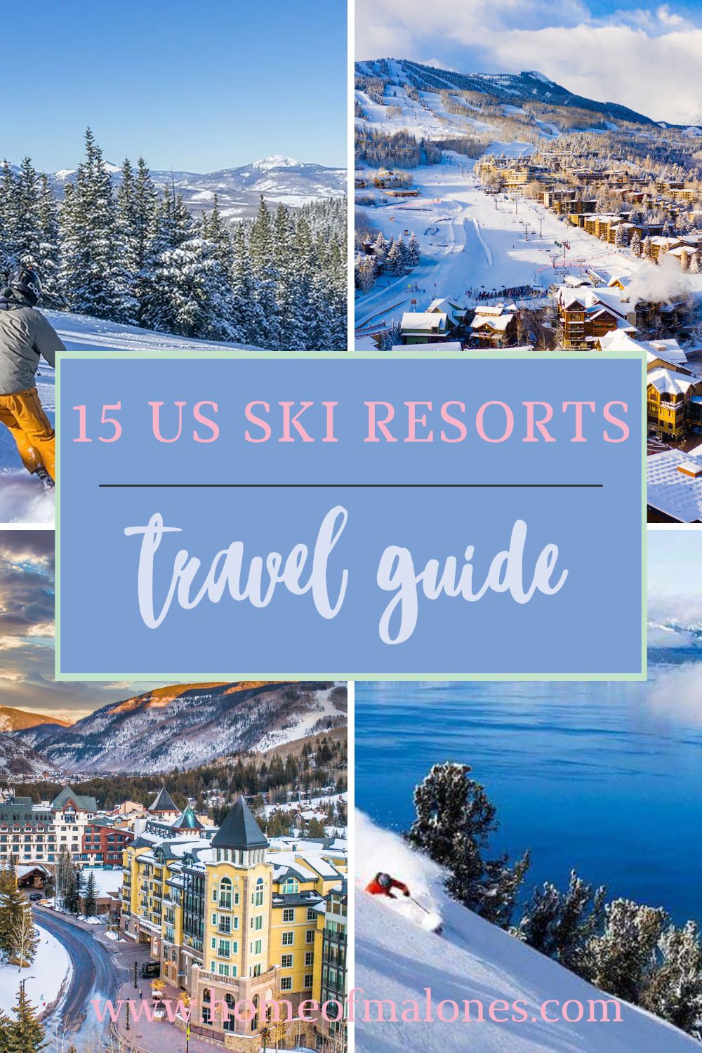 15 US ski resorts to visit