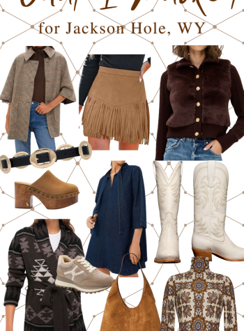 what I packed for Jackson hole