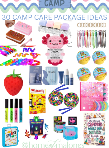 SUMMER CAMP CARE PACKAGE IDEAS